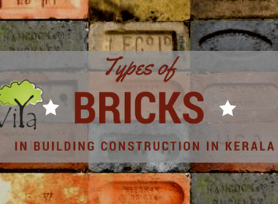 Bricks used in construction in Kerala - Viya Constructions