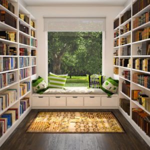 Home library design ideas