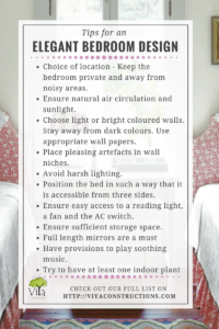 Tips for an elegant bedroom design