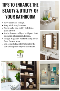 Tips to enhance the beauty and utility of your bathrooms