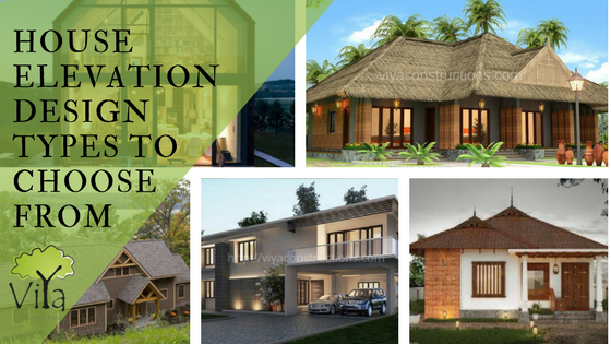 House elevation design types to choose from