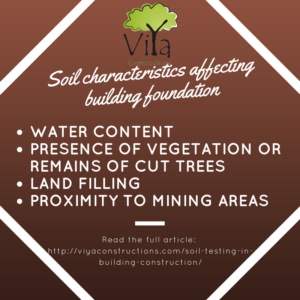 Impact of soil characteristics on building foundation