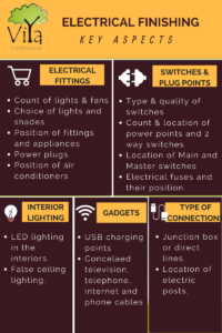 Electrical finishing - key aspects