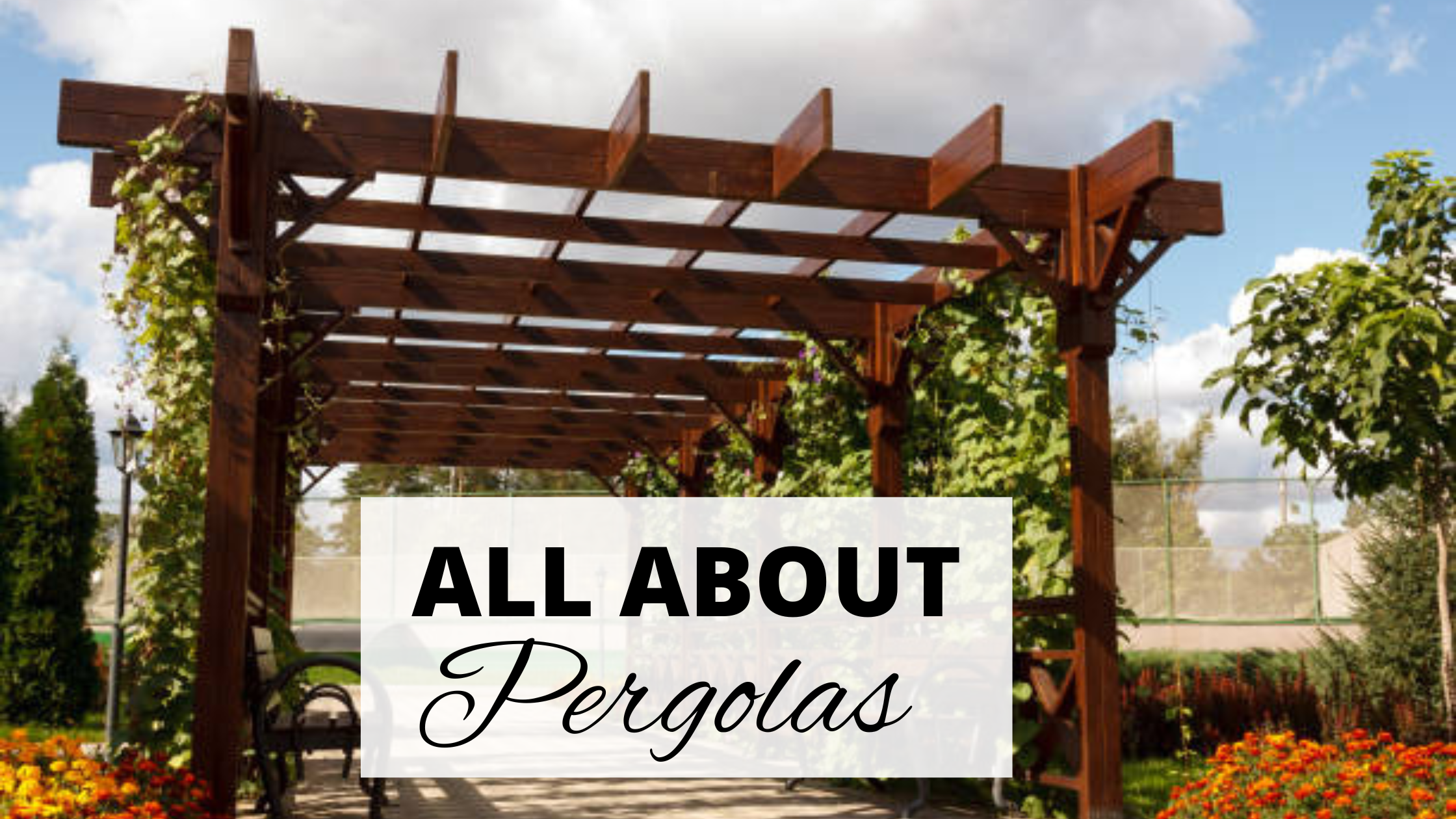 All about pergolas
