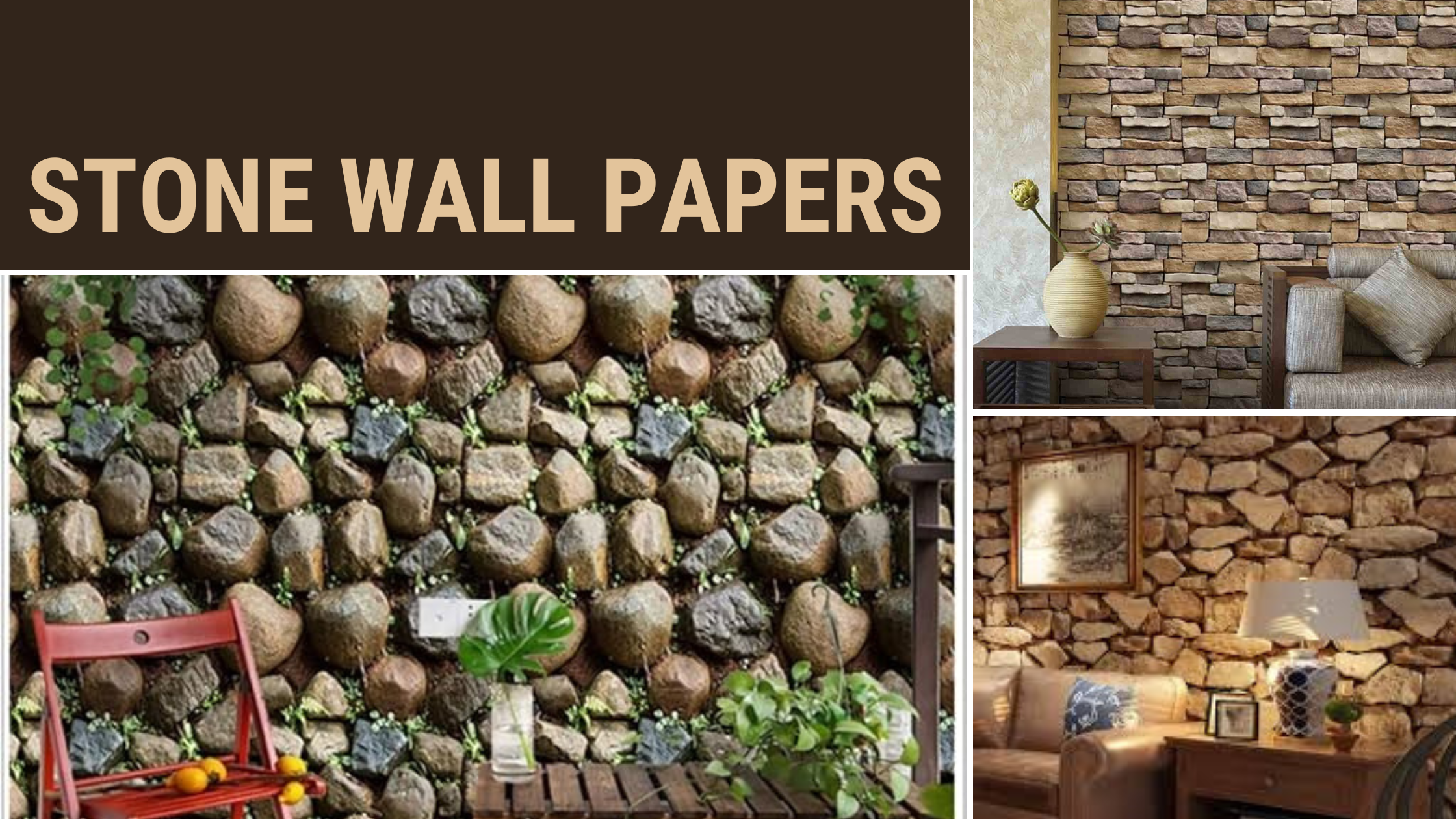 Stone wall papers_Viya Constructions