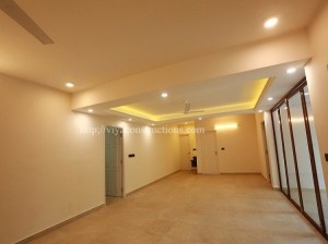 Independent house constructed at Kaloor - Living room